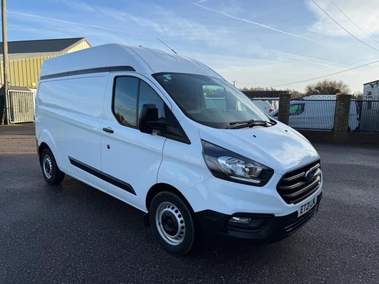 2021 Ford Transit Custom 2.0 EcoBlue 130ps High Roof Leader Van L2 LWB AIR CON PARKING SENSORS FS...