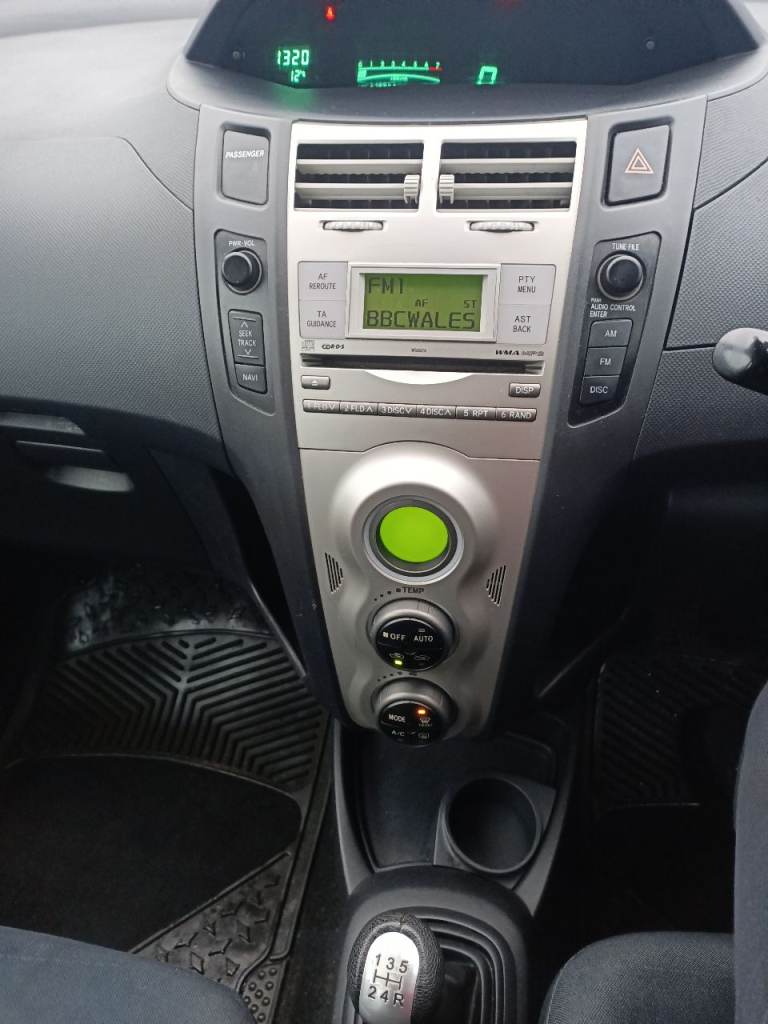 Toyota, YARIS, Hatchback, 2007, Manual, 1296 (cc), 5 doors