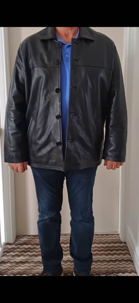 Leather jacket XL