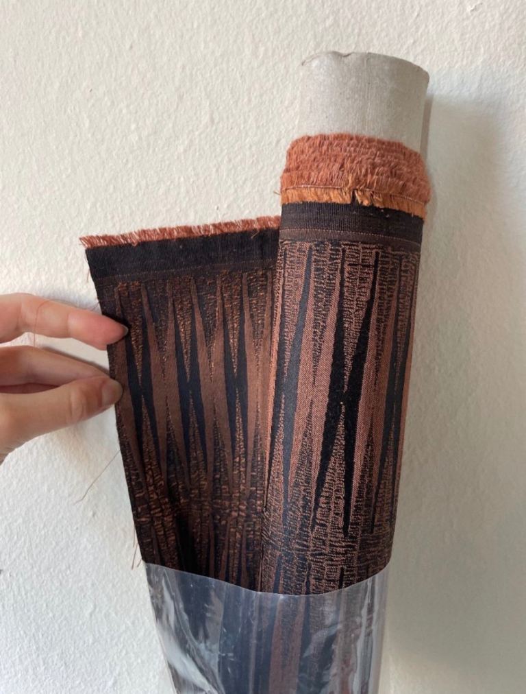 Free fabric originally £75/metre