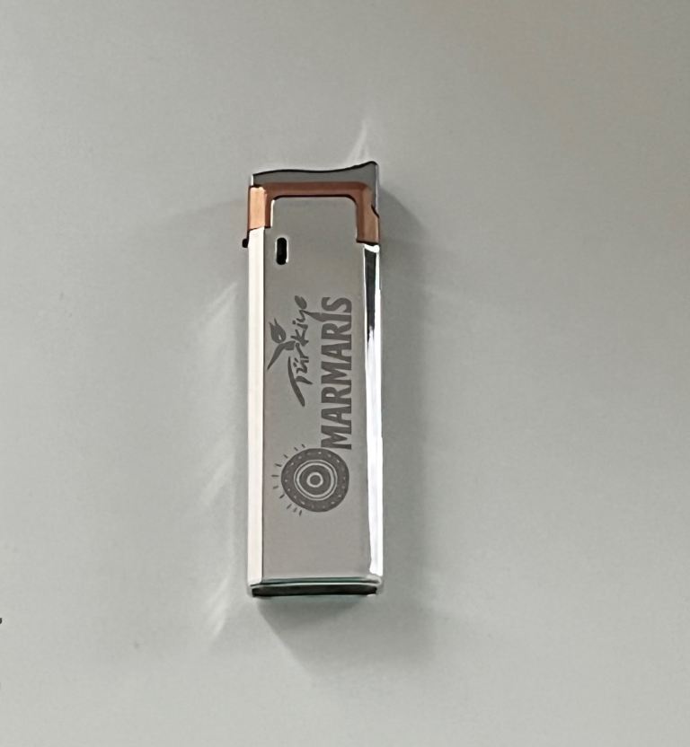 Turkey Türkiye Marmaris Souvenir Metal jet Lighter 