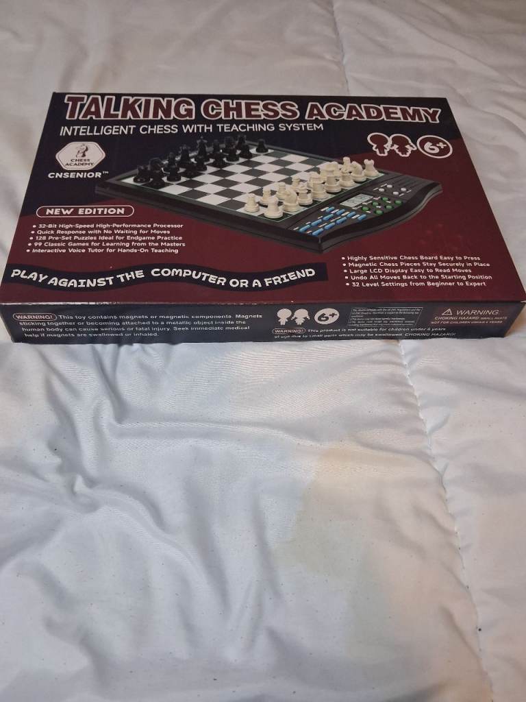 Talking Computer Chess set for Sale Brand new never used open. 