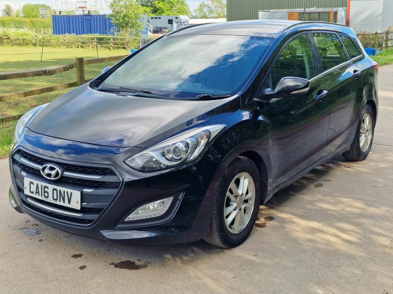2016 Hyundai I30 SE NAV BLUE DRIVE CRDI Black  Drives Perfect  172k  ULEZ
