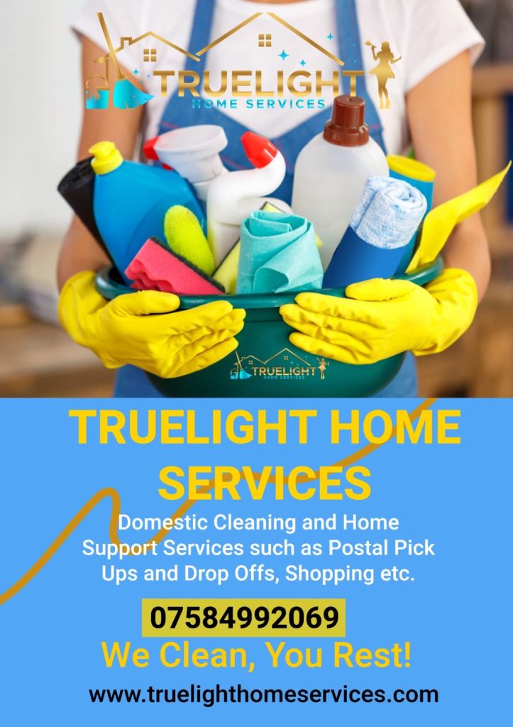 Truelight Domestic Cleaning Services in Coventry, Warwick, Nuneaton, Rugby 