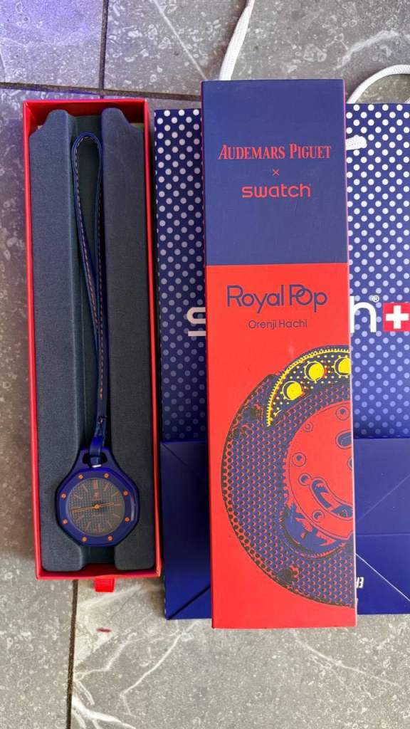 Audemars Piguet x Swatch Royal Pop Pocket Watch - Blue