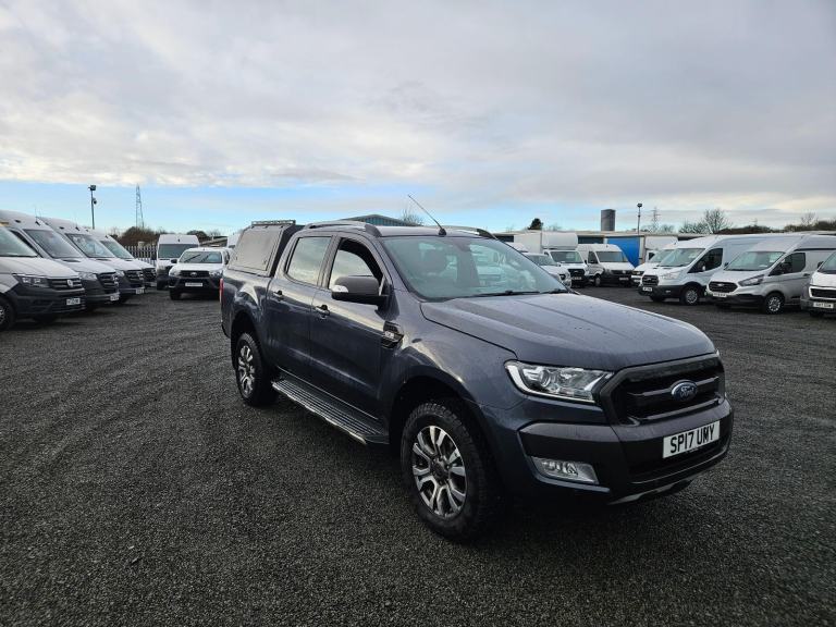 2017 ON 17 PLATE FORD RANGER WILDTRACK 3,2 TDCI AUTO 4X4 PICKUP ULEZ FREE ZONE