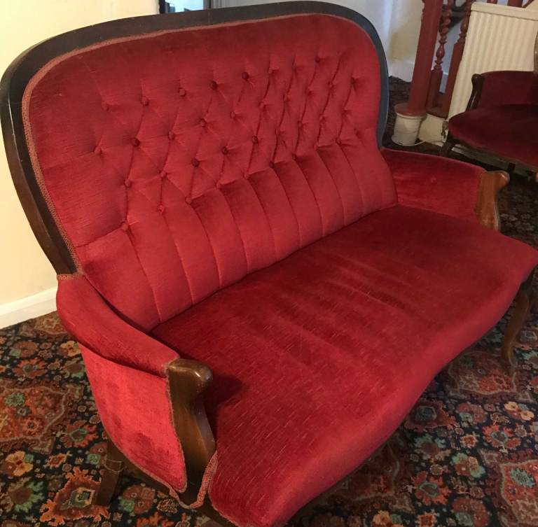 Vintage Two-Seater Sofa