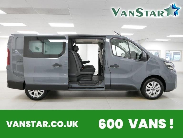 73 NISSAN PRIMASTAR 30 2.0 DCI 130 BHP L2 LONG TEKNA  NAV + CREWCAB 6 SEATER
