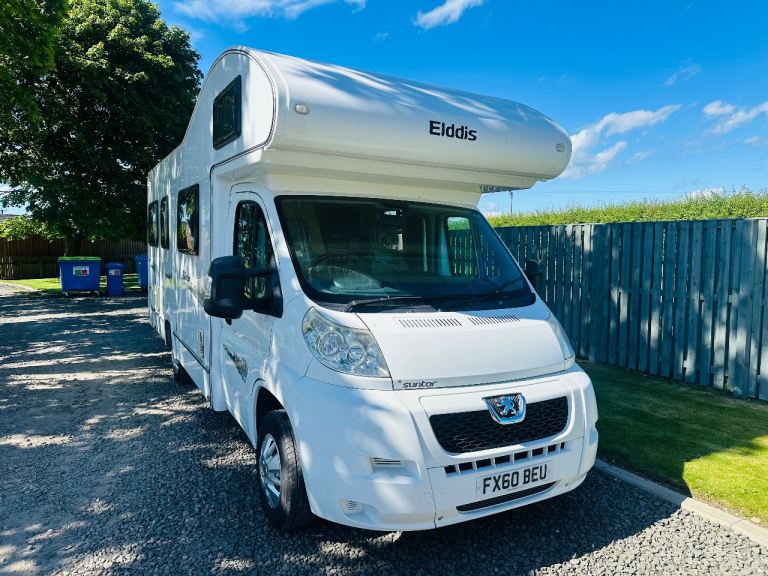 Elddis suntor 180 motorhome 6 berth 6 belt under 3500kgs 