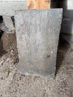 Brand new roofing slates