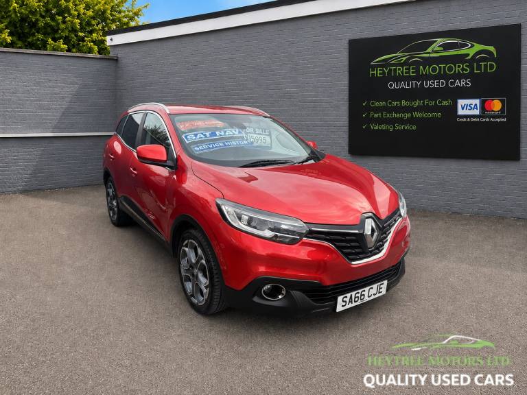 2016 Renault Kadjar 1.2 TCe Dynamique S Nav SUV 5dr Petrol Manual Euro 6 (s/s)