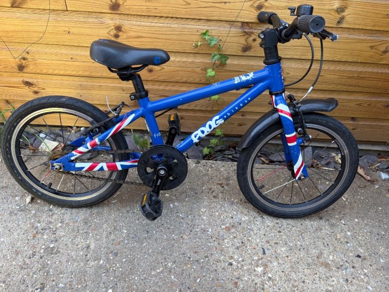 Kids Frog bike . Frog 48 kids bike Union Jack 16 inch wheel