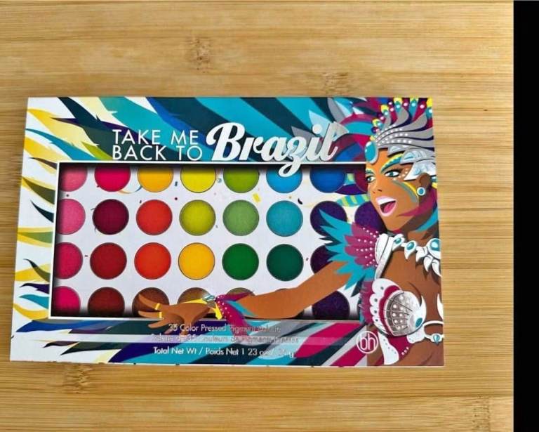 BH Cosmetics Take Me Back To Brazil Eyeshadow Palette - NEW