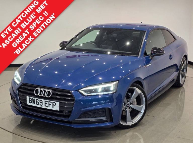 2019 69 AUDI A5 2.0 TDI 40 BLACK EDITION COUPE 2DR S TRONIC EURO 6 (S/S) 190 PS