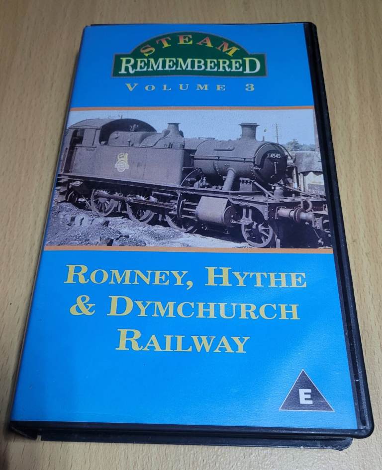STEAM REMEMBERED Vol.3 Romney, Hythe & Dymchurch Train/Railway VHS VIDEO a2