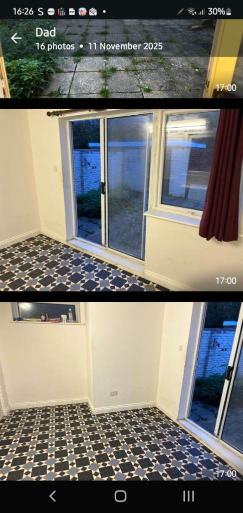 3 bed end of terrace house