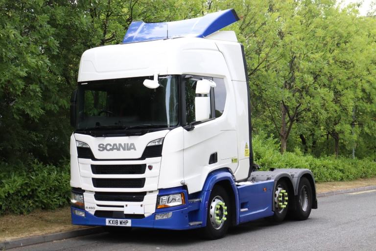 SCANIA R450 6X2 MIDLIFT HIGHROOF TRACTOR (2018)
