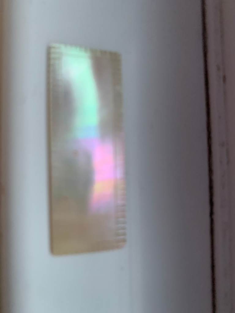 Beautiful  collectable mother of pearl counter vgc