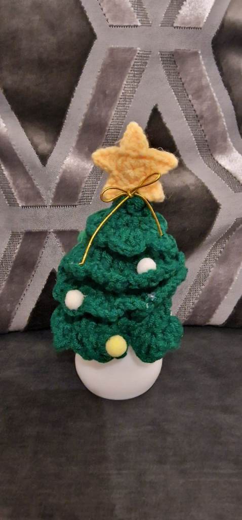 Green Crochet XMAS Tree - Handmade