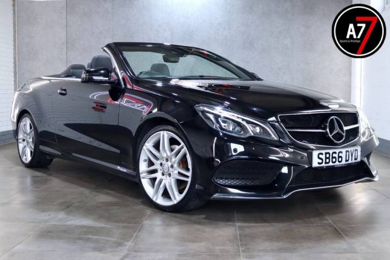 2016 Mercedes-Benz E Class E220d AMG Line Edition 2dr 7G-Tronic CONVERTIBLE DIESEL Automatic