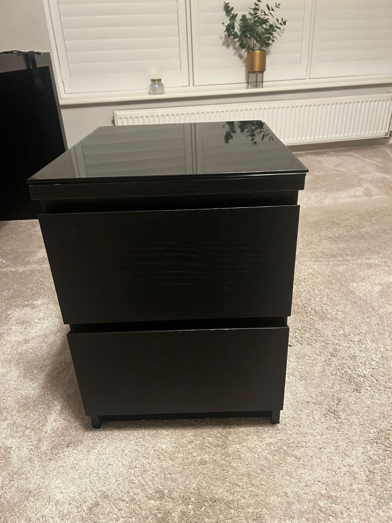 image for Drawer with glass top 