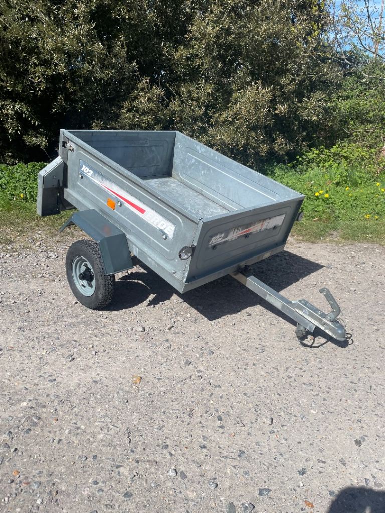 Erde 102 tipper trailer 