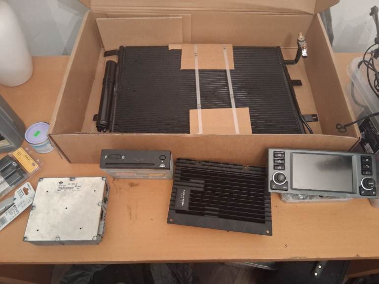 Air con radiator for range rover vogue 2007