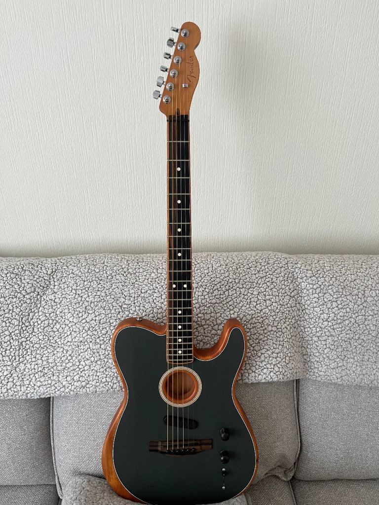 Fender acoustasonic usa telecaster 2023