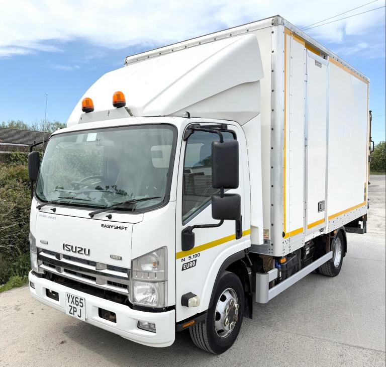 2015 ISUZU N75.190 MOBILE WORKSHOP CAMPER TAIL-LIFT 7.5 TON 32,000 MILES EURO-6