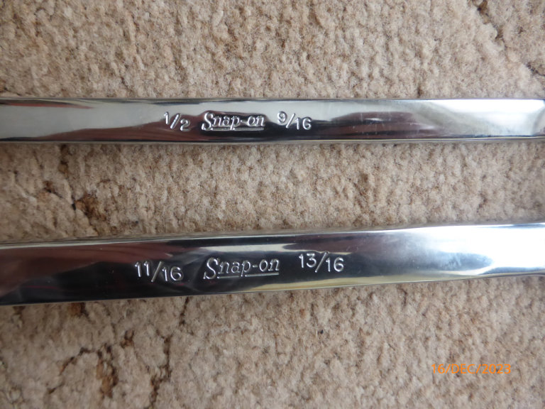 Snap-On Flankdrive Wrenches/Spanners Ring, Imperial, Unused