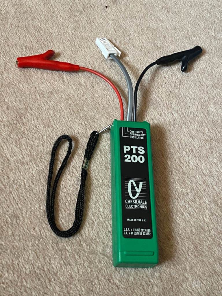 Chesilvale Electronics PTS 200 Line Tester - Continuity / Polarity / Tone Generator