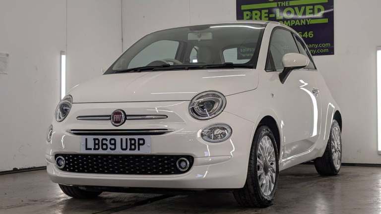 2020 Fiat 500 1.2 Lounge Euro 6 (s/s) 3dr HATCHBACK Petrol Manual