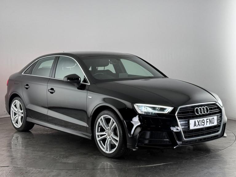 2019 Audi A3 1.0 TFSI 30 S line S Tronic Euro 6 (s/s) 4dr Saloon Petrol Automatic