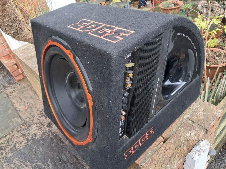 Edge CAR VAN  900w Bass subwoofer speaker with Amp 