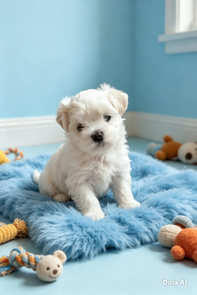 Maltese puppy boy 