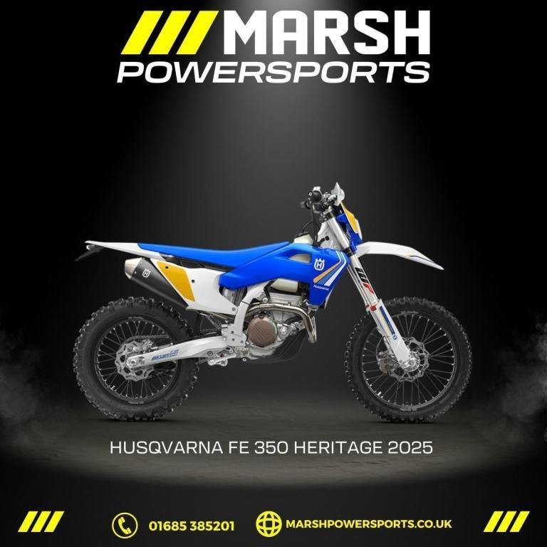 FE 350 Heritage 2025 - Husqvarna Main Dealer - 1,250 OFF!