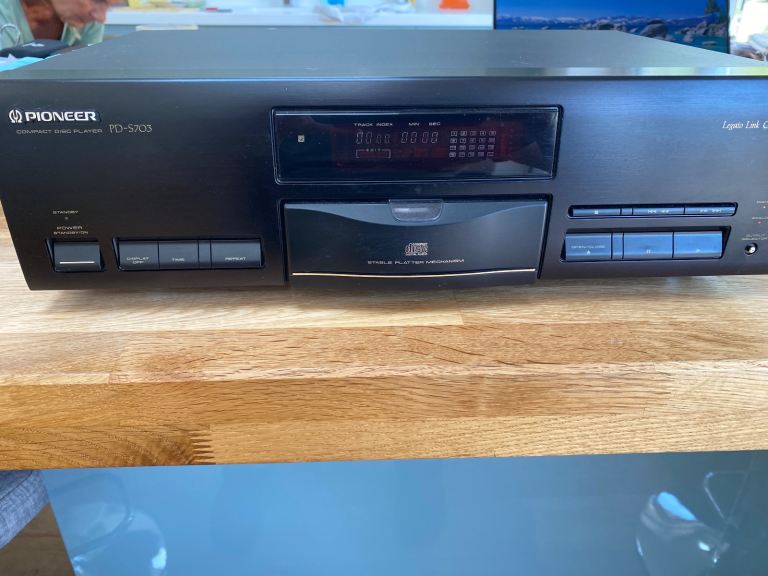 Pioneer PD-S703 CD Player - Good Condition, Minor Marks