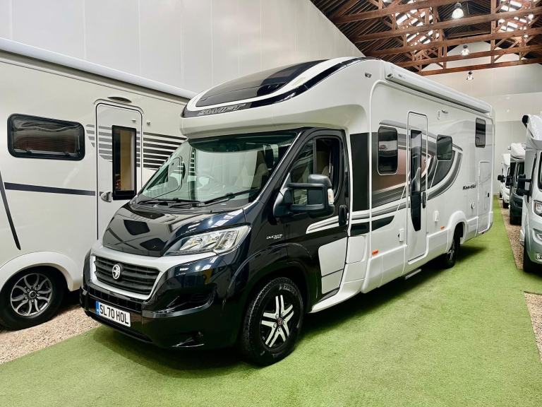 SWIFT KONTIKI 635 BLACK EDITION / 2 SINGLES / GARAGE / NEW CAMBELT MOTORHOME 