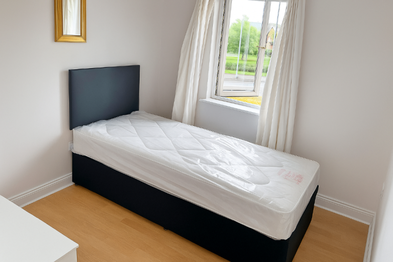 image for Divan Bed with Memory Foam Mattress Offering Exceptional Comfort and Support