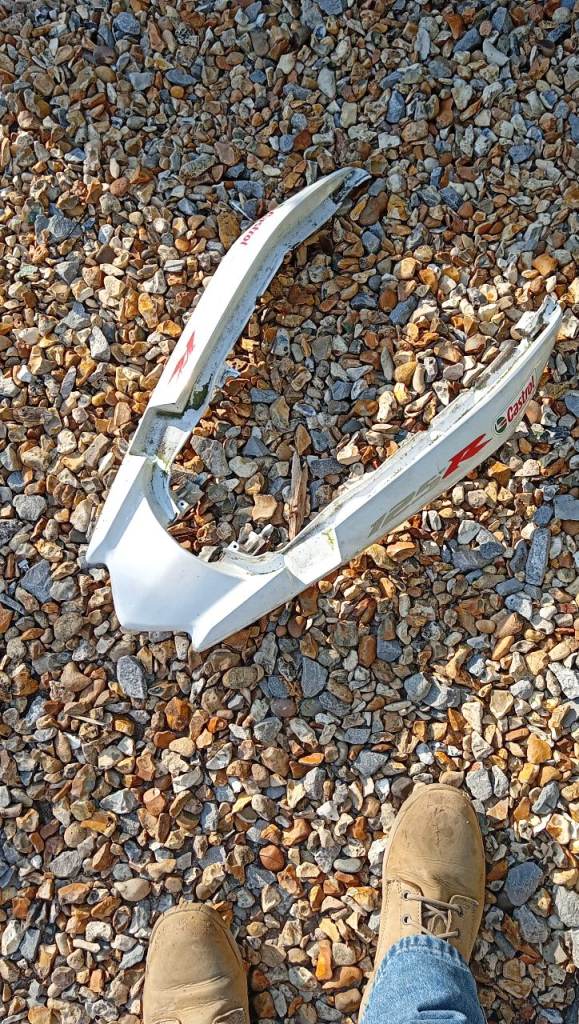 Honda cbf125 top rear fairing cowl 