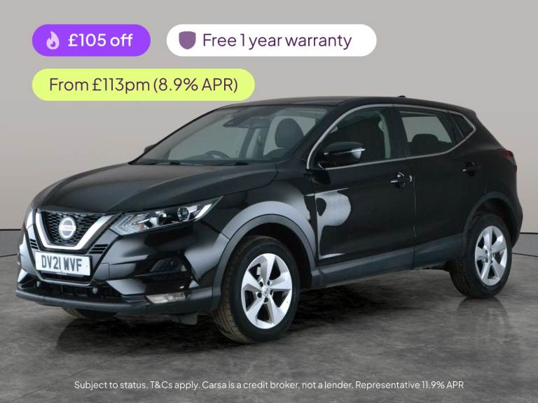 2021 Nissan Qashqai 1.3 DIG-T Acenta Premium SUV 5dr Petrol Manual Euro 6 (s/s) (140 ps) - CRUI S...