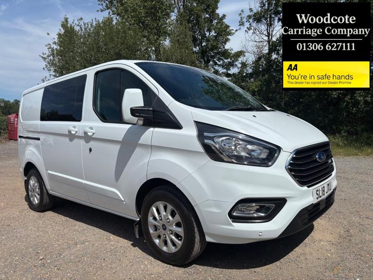 2018 Ford Transit Custom 2.0 300 EcoBlue Limited Crew Van Double Cab 5dr Diesel