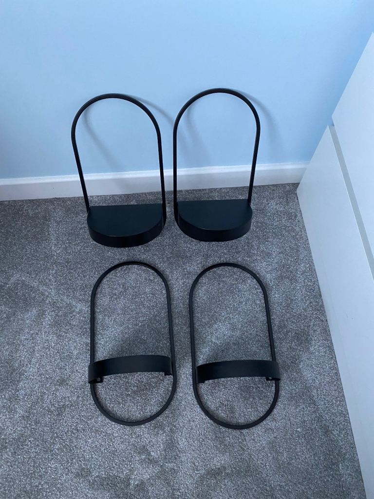 Next black shelves 4 as new 