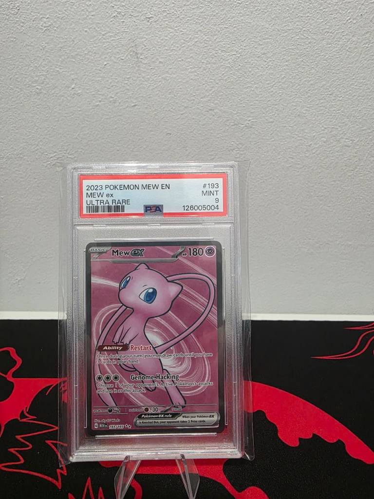 Pokemon 151 mew ex PSA 9