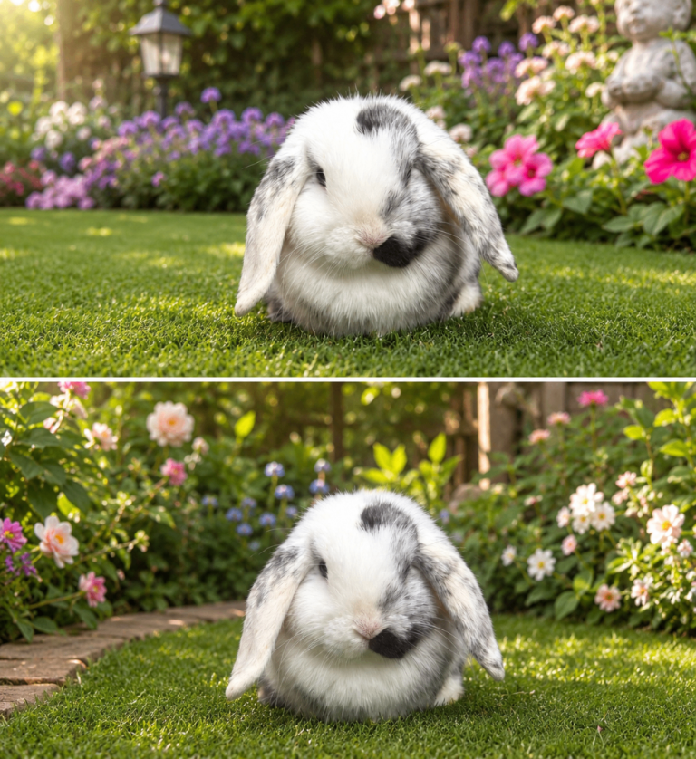 Girl mini lop