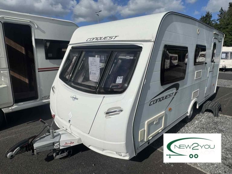 2012 Lunar Conquest 464 4 Berth Caravan - STOCK NO S074