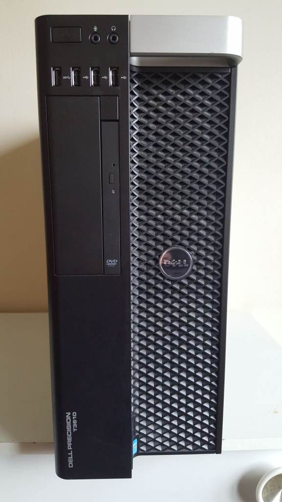 DELL PRECISION T3610 DESKTOP WORKSTATION COMPUTER PC INTEL XEON E5-1650V2 32gb