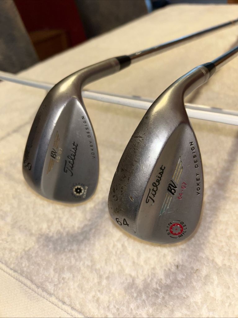 Titleist Vokey Design 60-64 Degrees Lob Wedges Wedge Flex Steel Shafts R Handed 