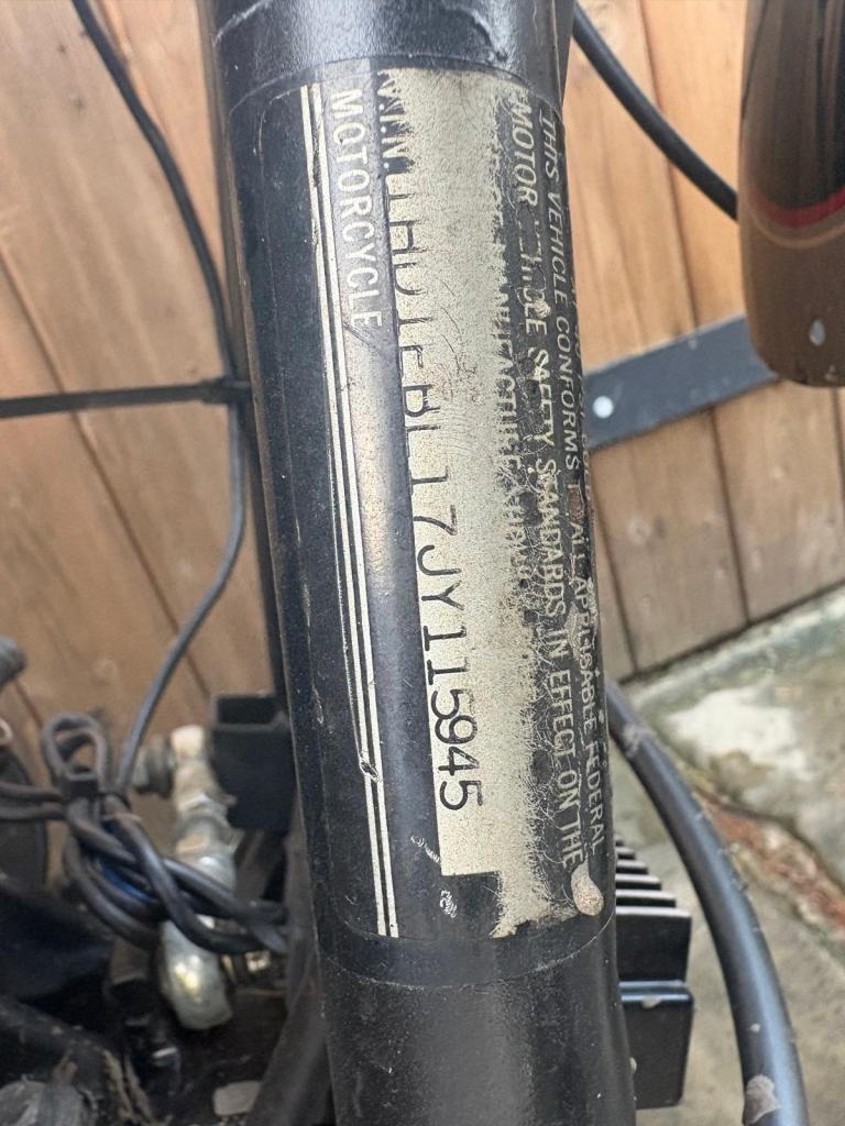 Harley-Davidson 1988 FXRS Lowrider Classic American Cruiser 