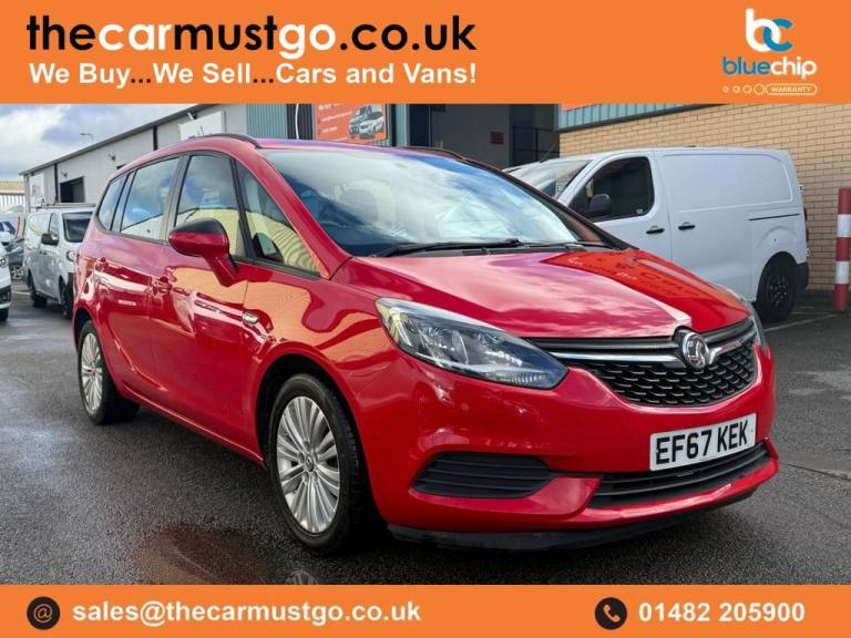 2017 Vauxhall Zafira Tourer 1.4i Turbo Design MPV 5dr Petrol Manual Euro 6 (140 ps) MPV Petrol Ma...